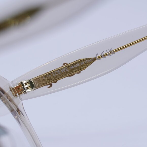 🕶️ New Loewe LW50074I 057 Eyeglasses - Transparent Brown Frame - Picture 7 of 9